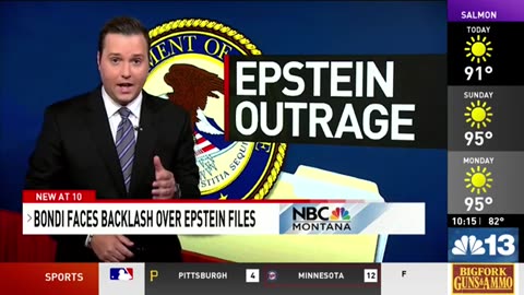 Trump defends AG Pam Bondi and urges MAGA 'not to waste time' on Epstein files