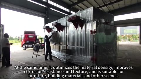 Wood heat treatment equipment