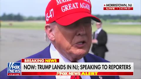President Donald Trump: "Always a peacemaker... Sometimes you need some toughness to make peace, but always a peacemaker."