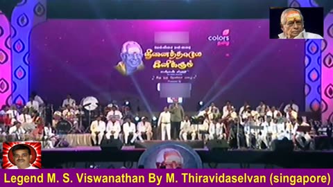 Legend M. S. Viswanathan By M. Thiravidaselvan (singapore) Vol 143