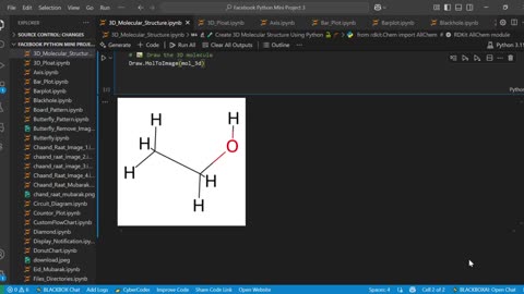 Create 3D Molecular Structures in Python Using RDKit