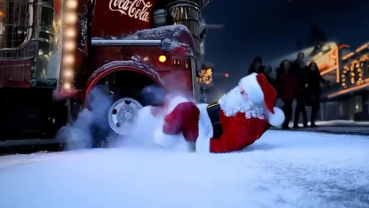 Coca cola advertisement using Ai