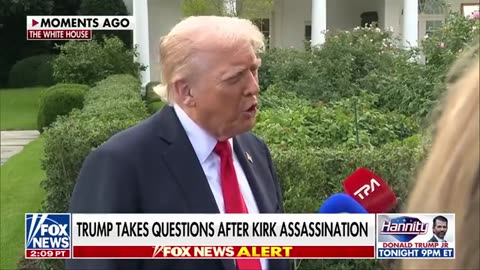 Trump says he spoke with Charlie Kirk's wife after assassination: 'We had a long talk