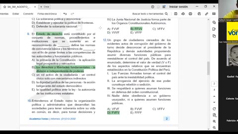 VONEX SEMIANUAL 2025 | Semana 13 | Cívica