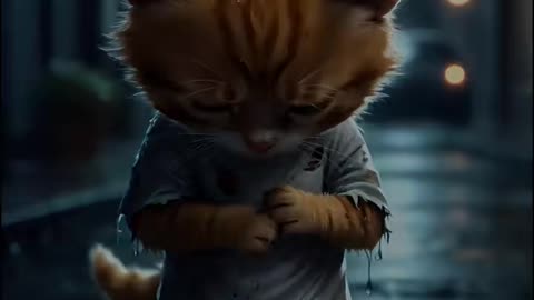 🥰Cute cat love story 😘