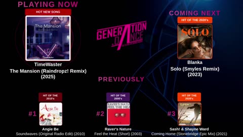 Generation Dance Radio - EDM, Dance, Eurodance, Trance, House, Hands up