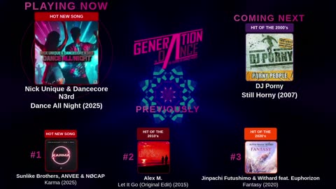 Generation Dance Radio - EDM, Dance, Eurodance, Trance, House, Hands up