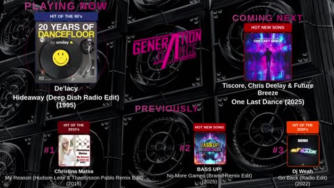 Generation Dance Radio - EDM, Dance, Eurodance, Trance, House, Hands up