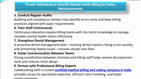 Proven Techniques to Simplify Mental Health Billing for Faster Reimbursements