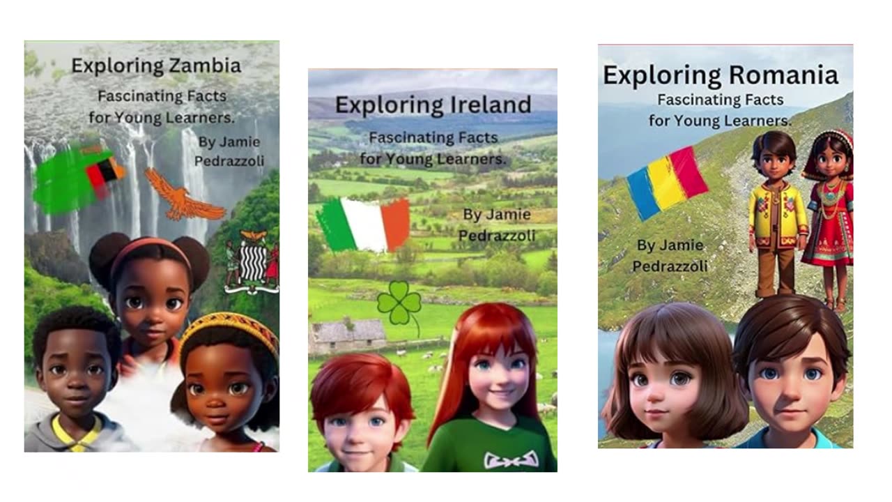 Around the World Book Series for Kids
