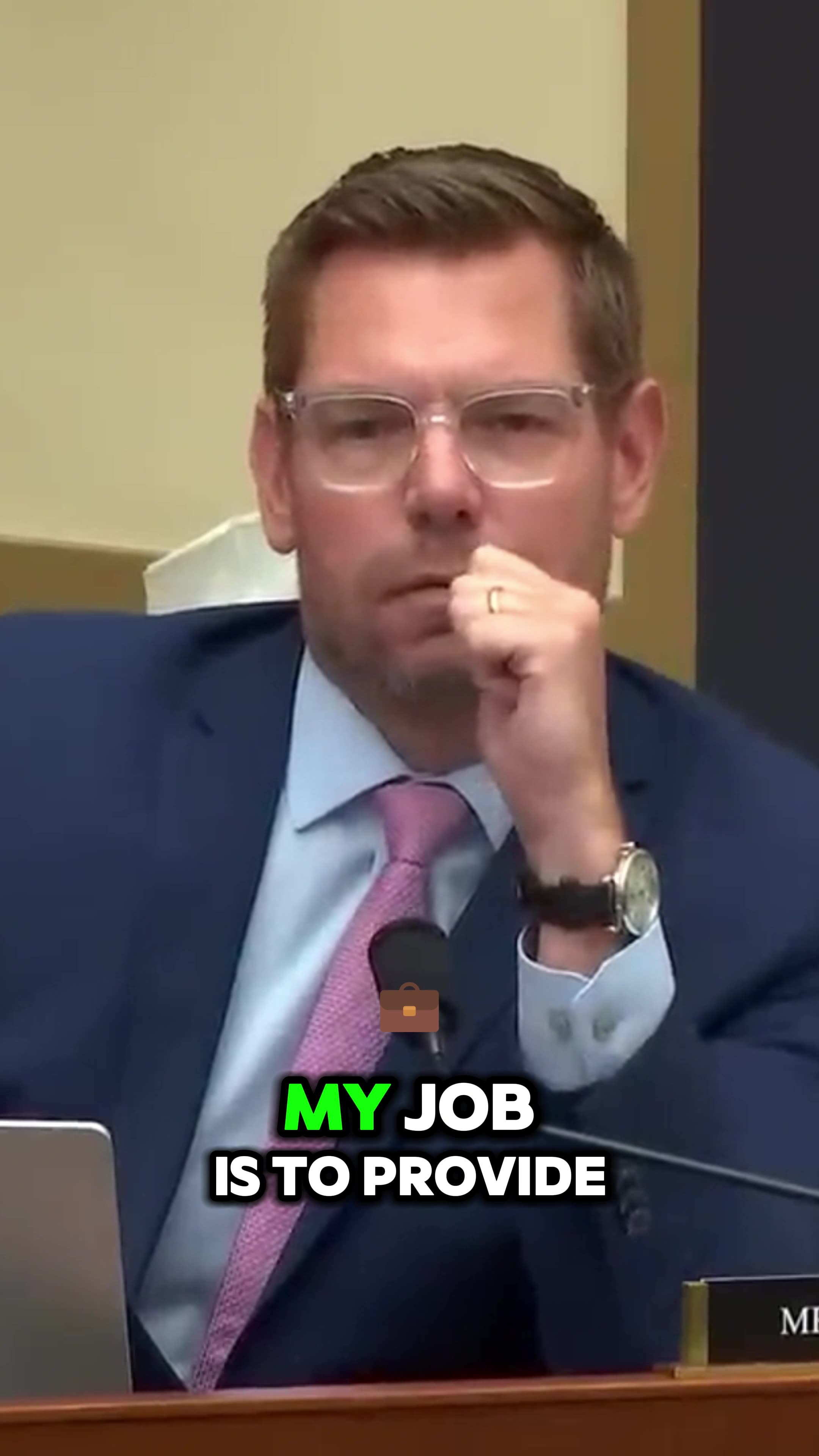 Watch Eric Swalwell Challenge the FBI at Congress Hearing!