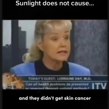 Sun healing?