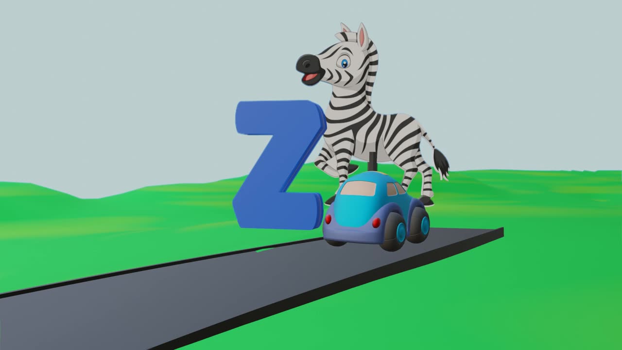 "Learn the Alphabet A-Z with Fun Cars! | Kids Learning Video"