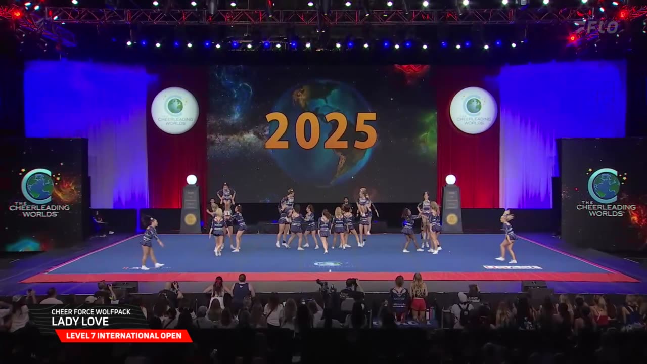 CheerForce WolfPack Lady Love Worlds 2025 Semi Finals