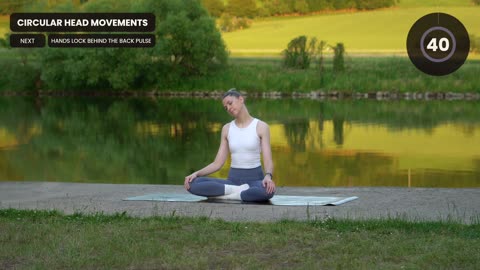 5 MIN NECK AND BACK RELAXATION YOGA WORKOUT | Light Stretching & Relax