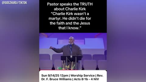 Christian Pastors REACT to Charlie Kirk's Death