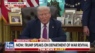 Trump makes major announcement from Oval Office
