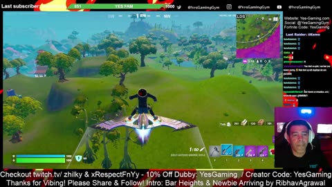 Terrible Tuesday on Fortnite Daily Show with Host DjS Oh YES! Gaming in Fishers
