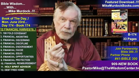Re-Air: Bible Wisdom With Mike Murdock..!!!