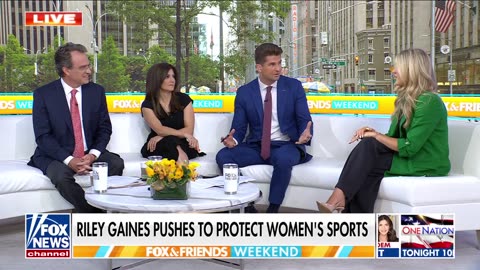 Riley Gaines feels 'betrayed' by Dems over trans sports stance