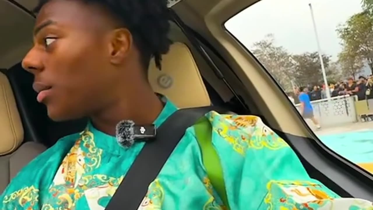 IShowSpeed was genuinely nervous while getting ready to be the first streamer to fly a driving car 😳