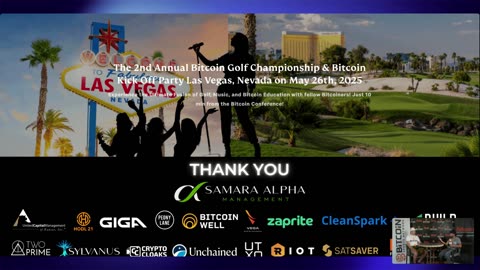 Bitcoin Golf Championship Intro with Brandon from Green Candle