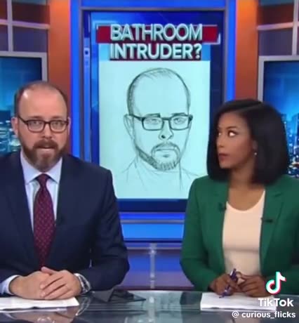 BATHROOM INTRUDER❓