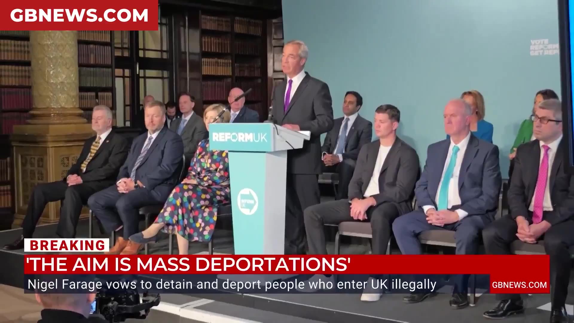 📌UK’s Nigel Farage Unveils His Plans for Mass Deportation of Illegals