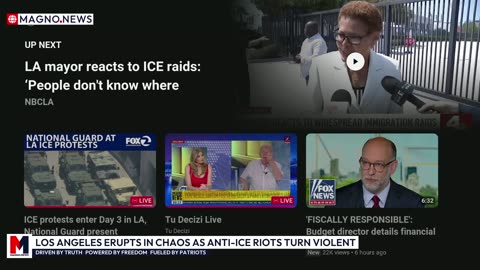 🔥 Los Angeles Chaos as Trump Considers Insurrection Act; Marines Ready to Stop Anti-ICE Riots[LIVE]