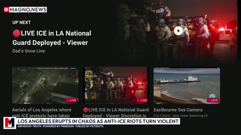 🔥 Los Angeles Chaos as Trump Considers Insurrection Act; Marines Ready to Stop Anti-ICE Riots[LIVE]