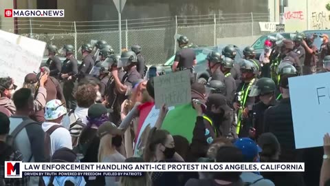 🔥 Los Angeles Chaos as Trump Considers Insurrection Act; Marines Ready to Stop Anti-ICE Riots[LIVE]
