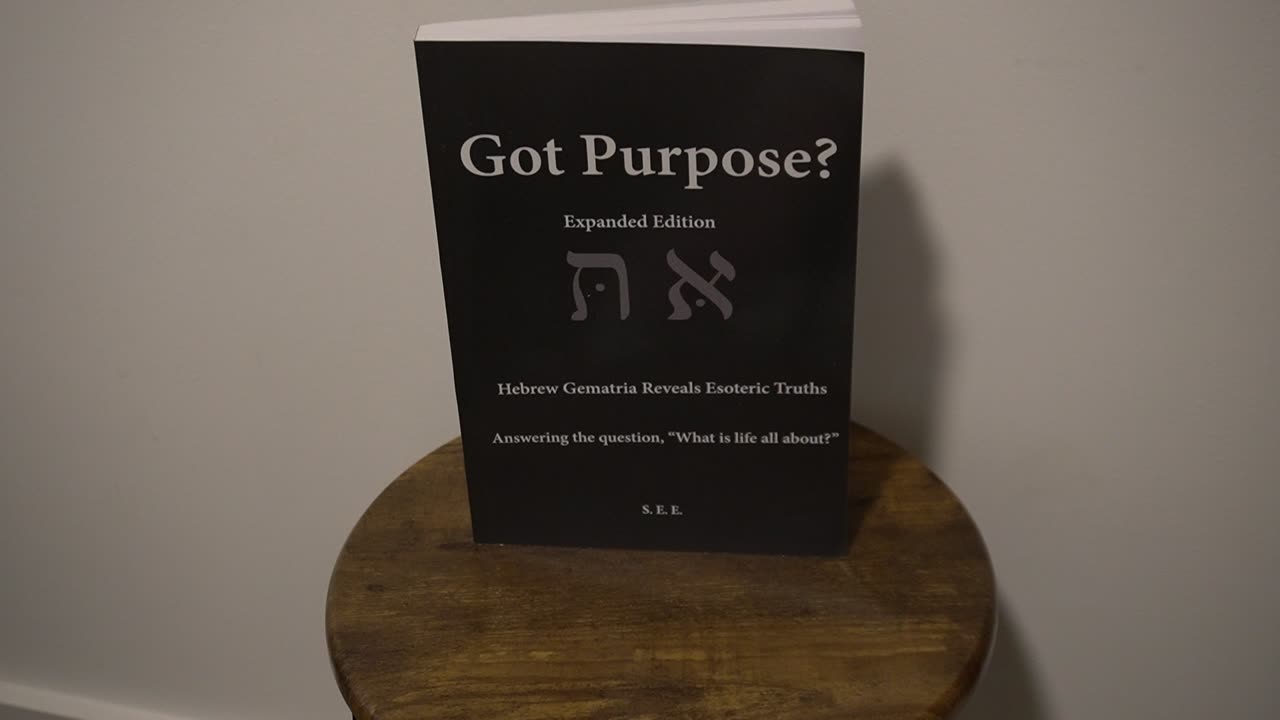GOT PURPOSE BOOK / INTRODUCTION