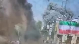 Israeli Air Force's missile strike in Tehran, Iran