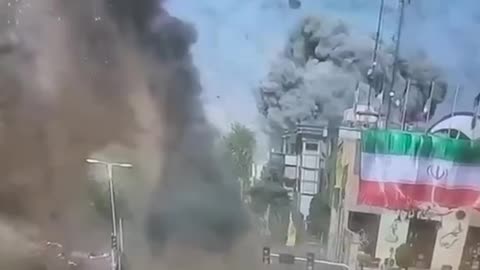 Israeli Air Force's missile strike in Tehran, Iran