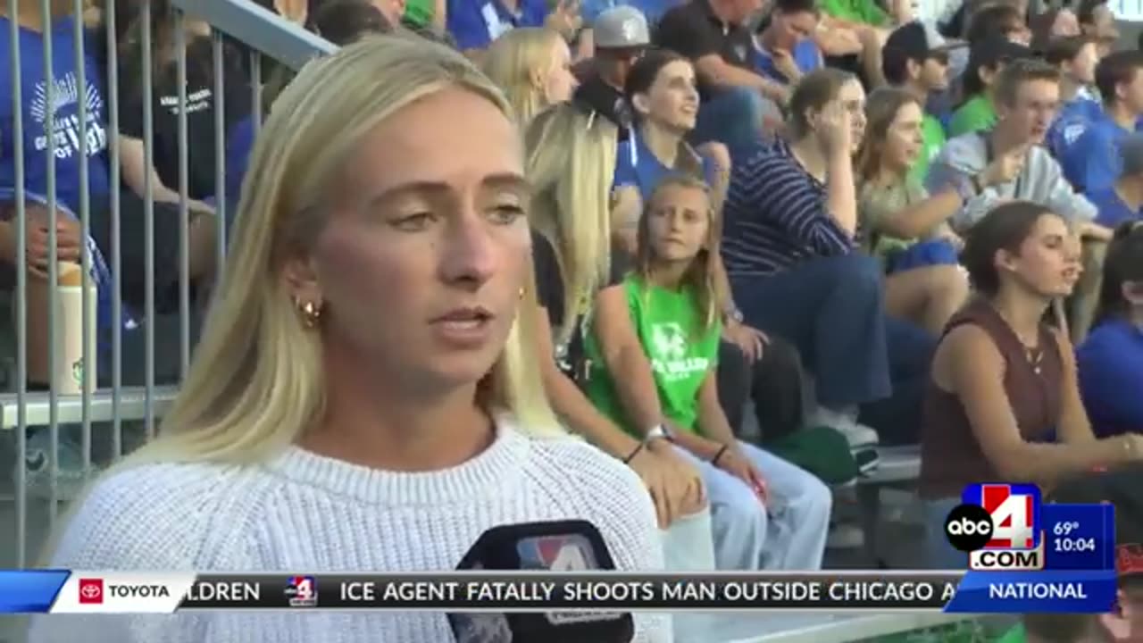 UVU and BYU soccer teams compete, represent their community in show of unity