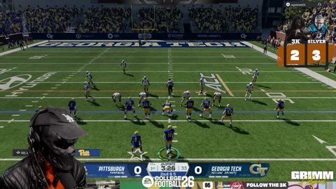 🔴LIVE • GRIMM HOLLYWOOD vs SILVERFOX • COLLEGE FOOTBALL 26 • GRIMMADDEN • FIRST TO 10 WINS •