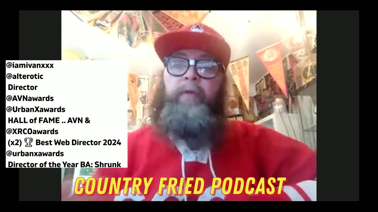Country Fried News & Podcast legendary Horror and Adult Film Ivan the dircetor