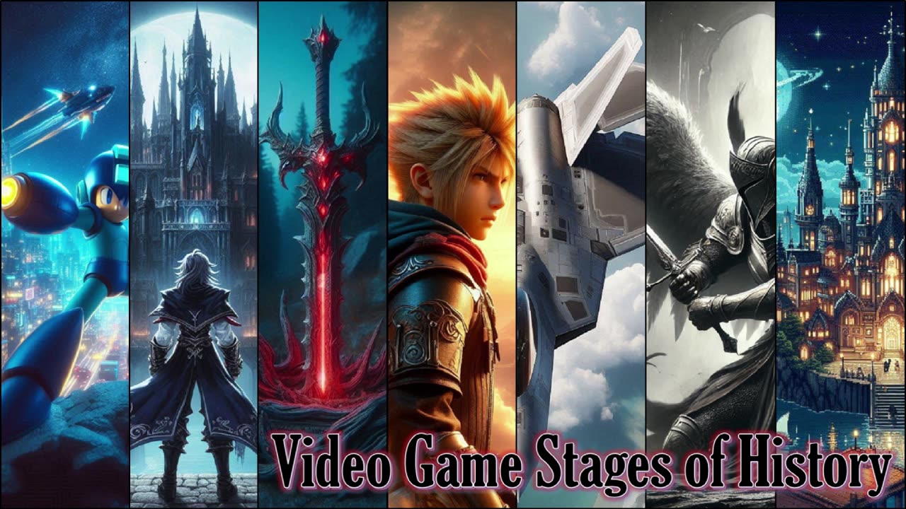 Title Theme (Wizards & Warriors) - Video Game Stages of History - Track 06