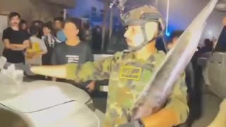 Iraqi security forces recover remains of unidentified projectile