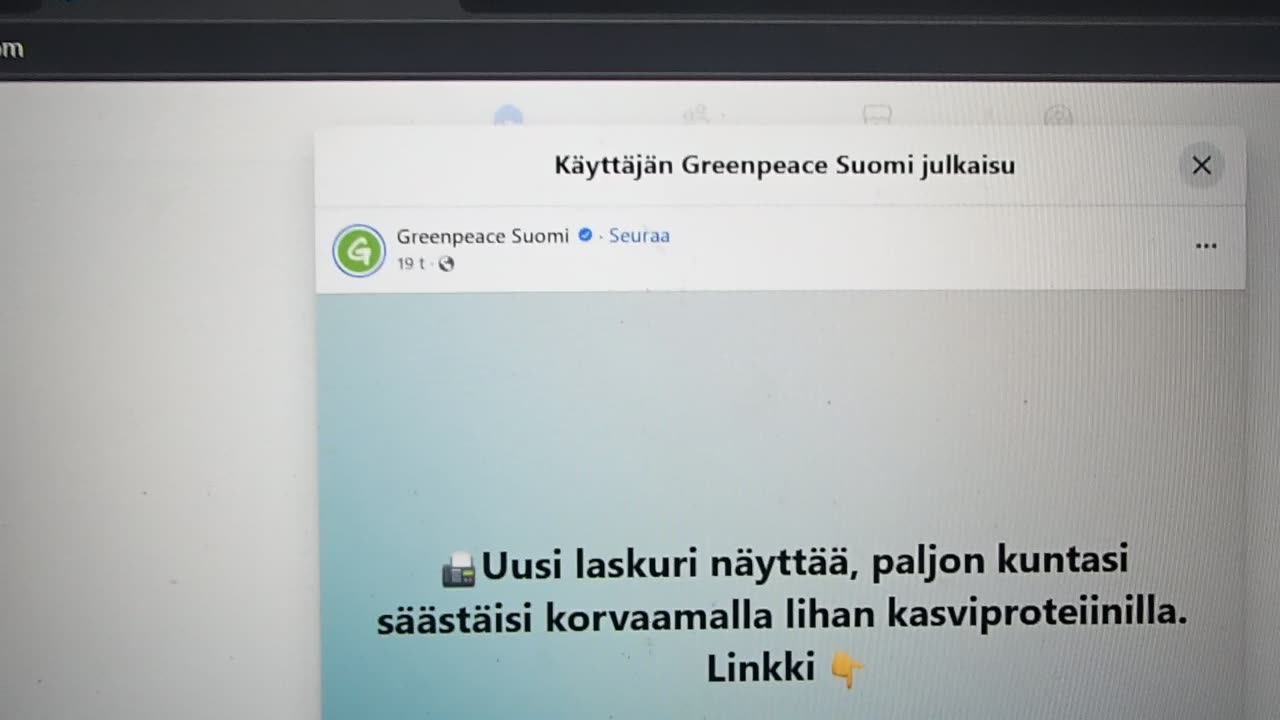 Tiesitkö, että kasvisyönti tuhoaa maailmaa?