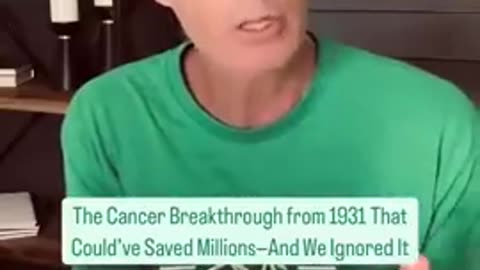 In 1931a doctor discovered the real root of cancer and the world ignored him.