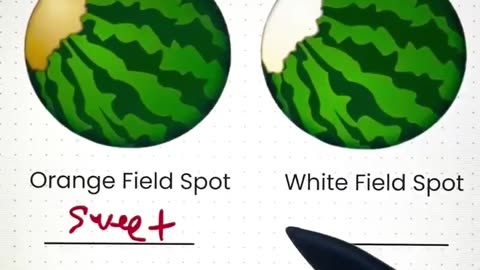 How to pick a watermelon