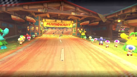 Playing Mario Kart World