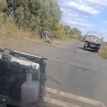 Temporarily Alive Russian Soldier Running the Gauntlet in Kursk