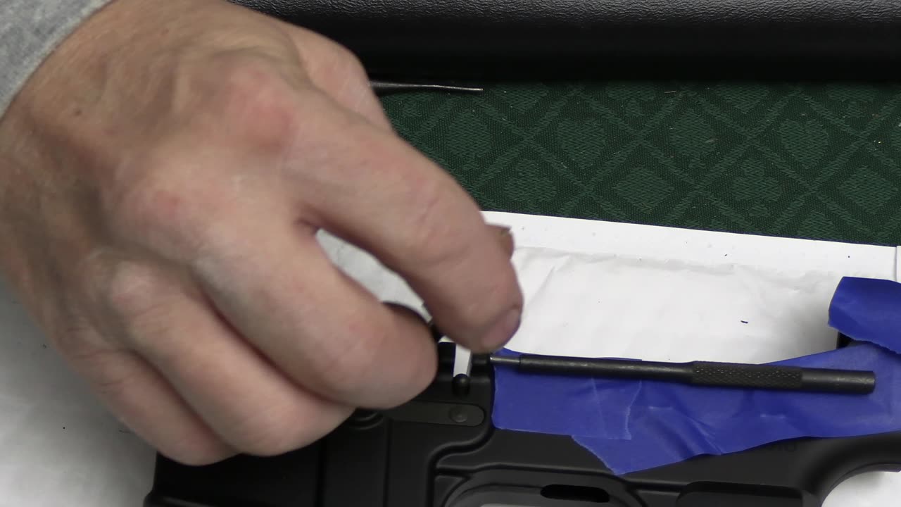 #6 installing AR 15 bolt catch