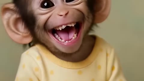 Can’t stop laughing at this monkey laugh ! 😂