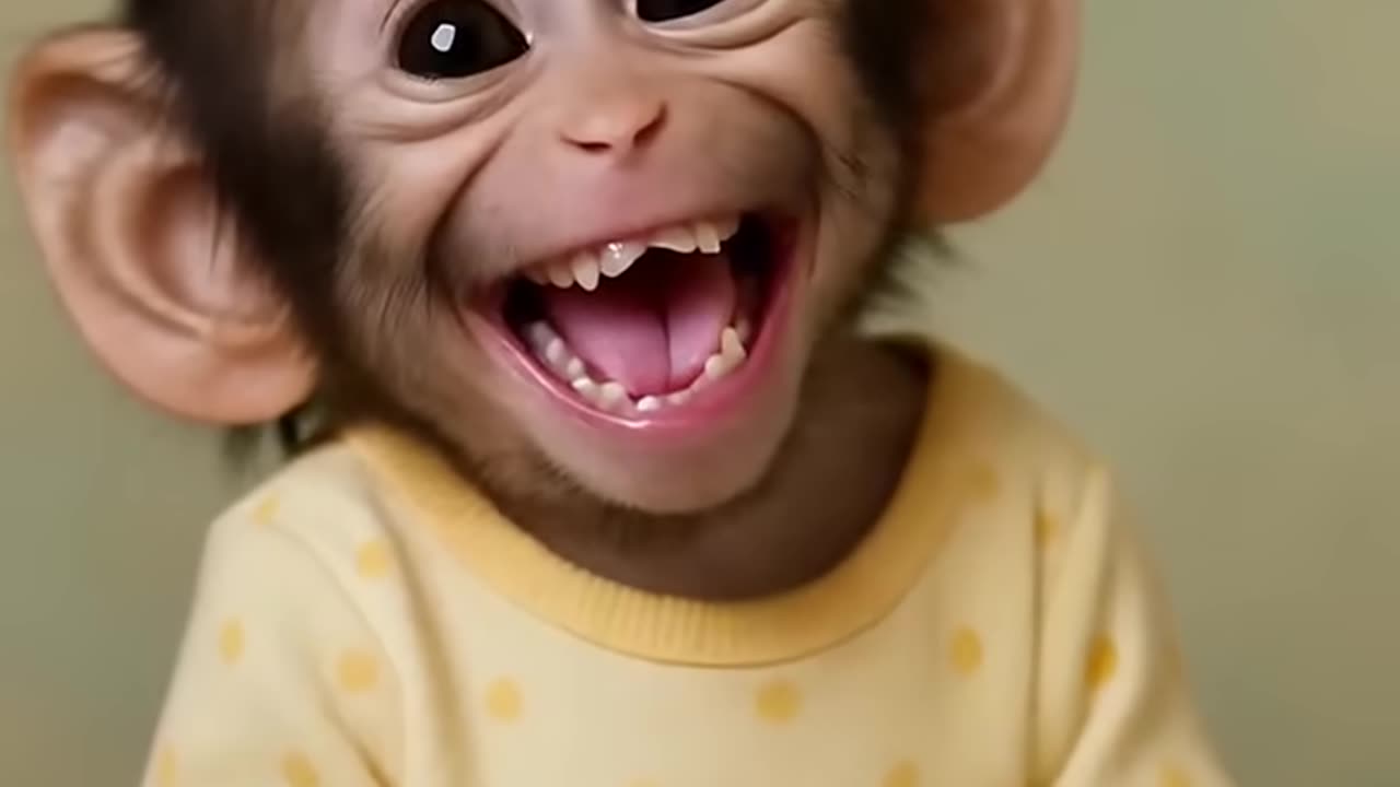 Can’t stop laughing at this monkey laugh ! 😂