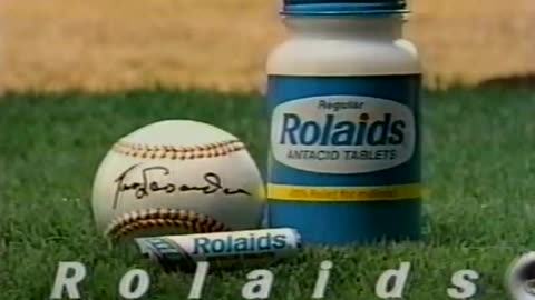MLB Hall of Famer Tommy Lasorda's Rolaids TV Commercial from 1988
