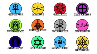 Tutte le peggiori eresie spiegate DOCUMENTARIO il paganesimo moderno,comprende una vasta serie di cults,sette e nuovi movimenti religiosi detti NRM e cult UFO,apocalittici che esistono da decenni