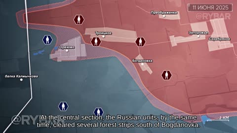 🇷🇺 🏹 🎣 Rybar’s Analysis: Expansion of Control Zone in the Border Area of Dnipropetrovsk
